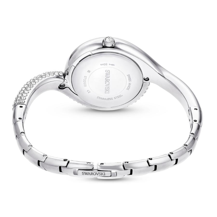 Swarovski Dextera Asymmetric Watch, Swiss Made, Metal Bracelet, Silver Tone, Stainless Steel -Swarovski