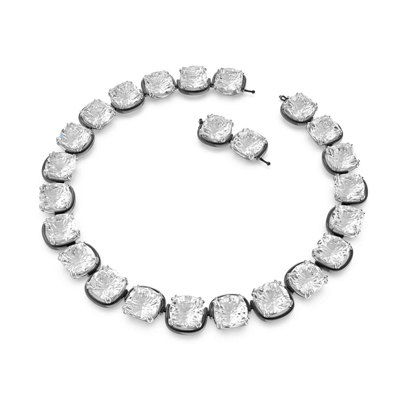 Swarovski Harmonia Square Crystal Necklace -Swarovski