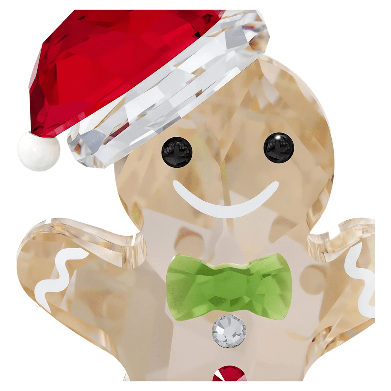 Swarovski Holiday Cheers Gingerbread Man Ornament -Swarovski