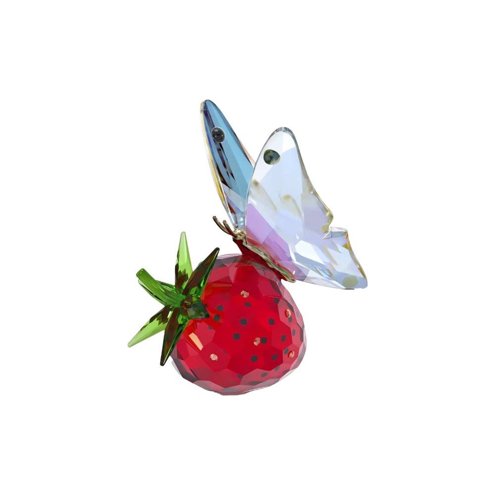 Swarovski Idyllia Butterfly and Strawberry -Swarovski