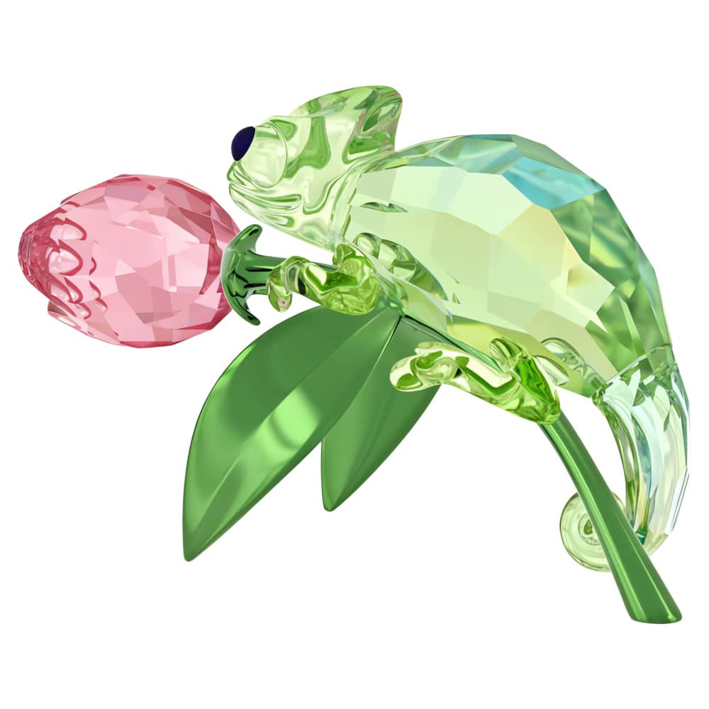 Swarovski Idyllia Chameleon and Tulip -Swarovski