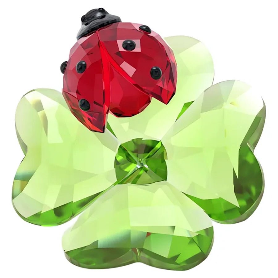 Swarovski Idyllia Ladybug and Clover -Swarovski