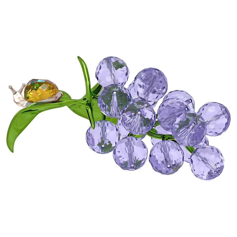 Swarovski Idyllia Snail and Blueberries -Swarovski