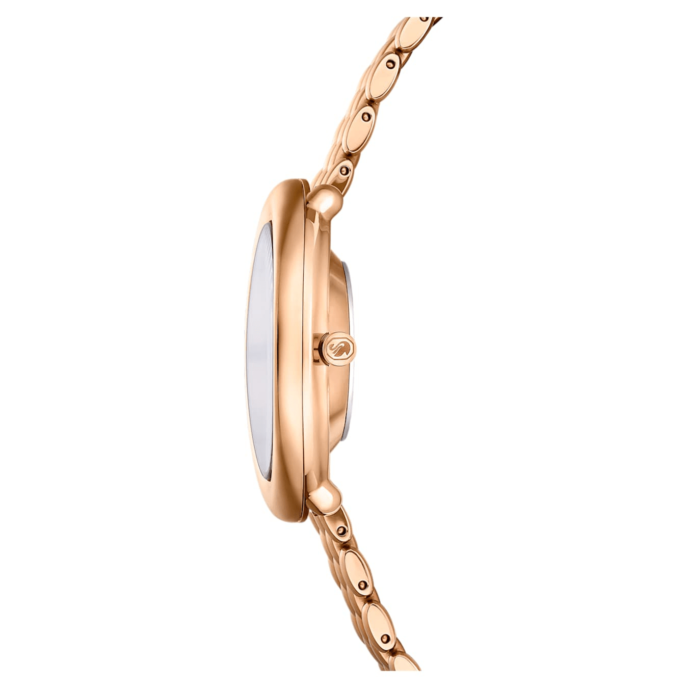 Swarovski Imber Watch, Swiss Made, Metal Bracelet, Gold tone, Rose Gold-tone Finish -Swarovski