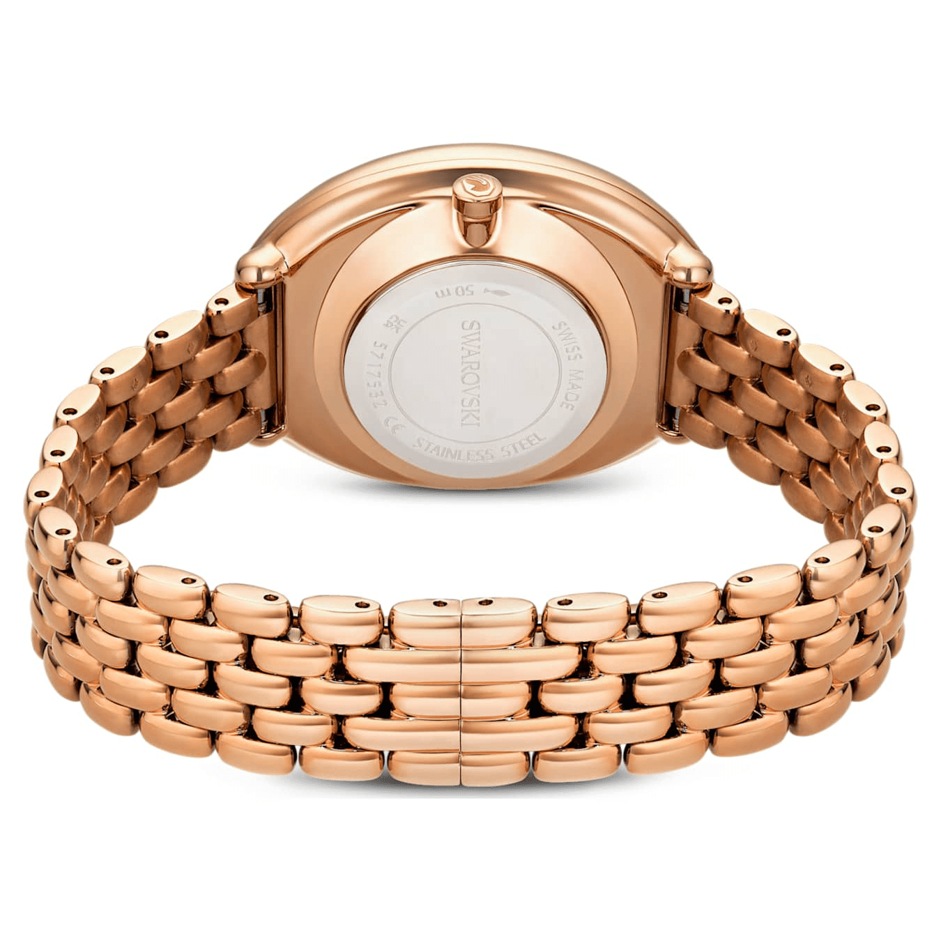 Swarovski Imber Watch, Swiss Made, Metal Bracelet, Gold tone, Rose Gold-tone Finish -Swarovski