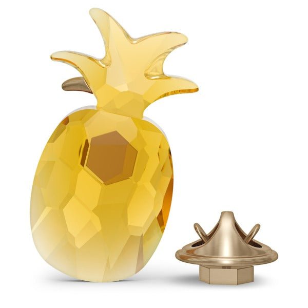Swarovski Jungle Beats Pineapple Magnet Yellow, Large -Swarovski