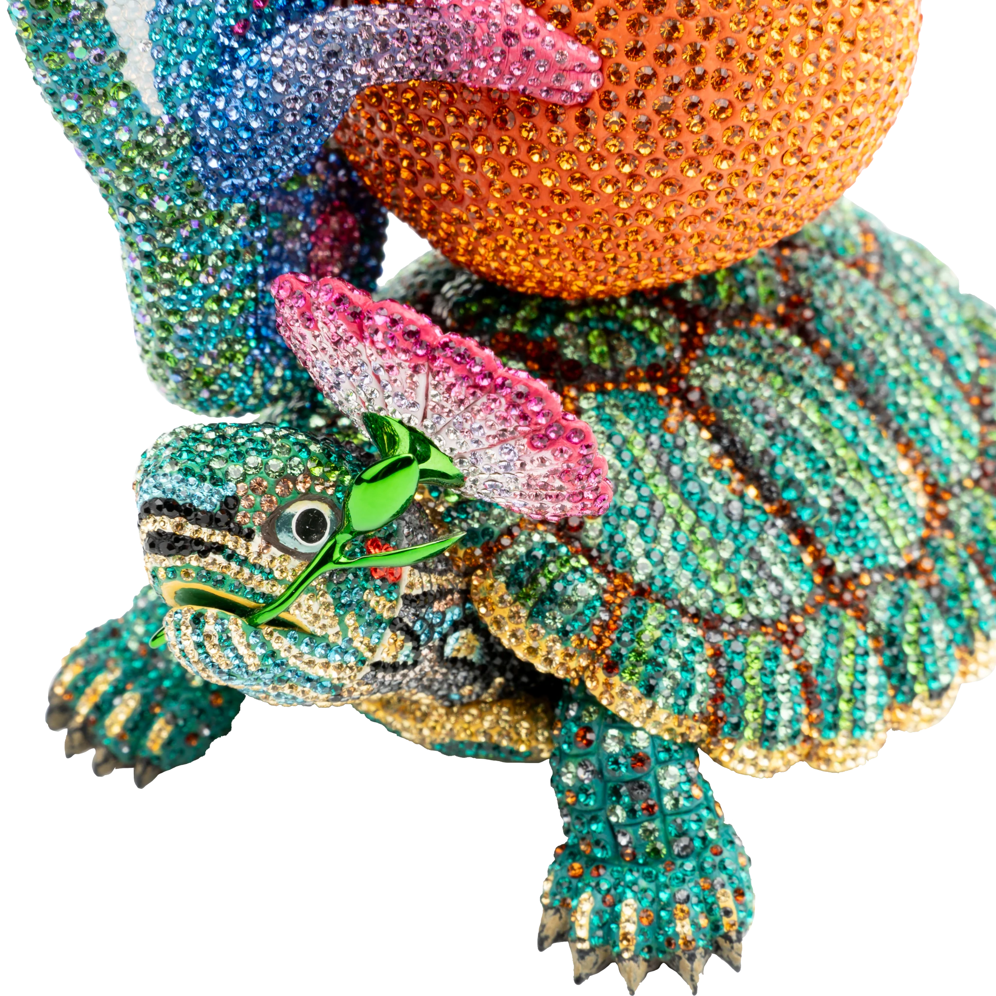 Swarovski Limited Edition Crystal Myriad Chameleons -Swarovski