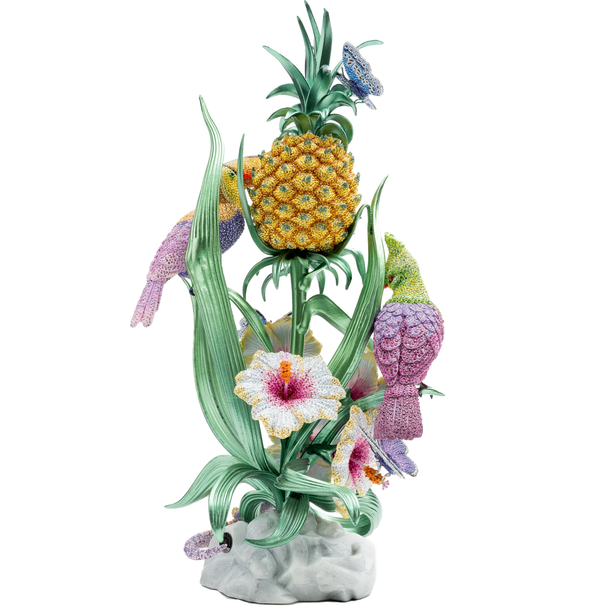 Swarovski Limited Edition Crystal Myriad Tropical Scene -Swarovski