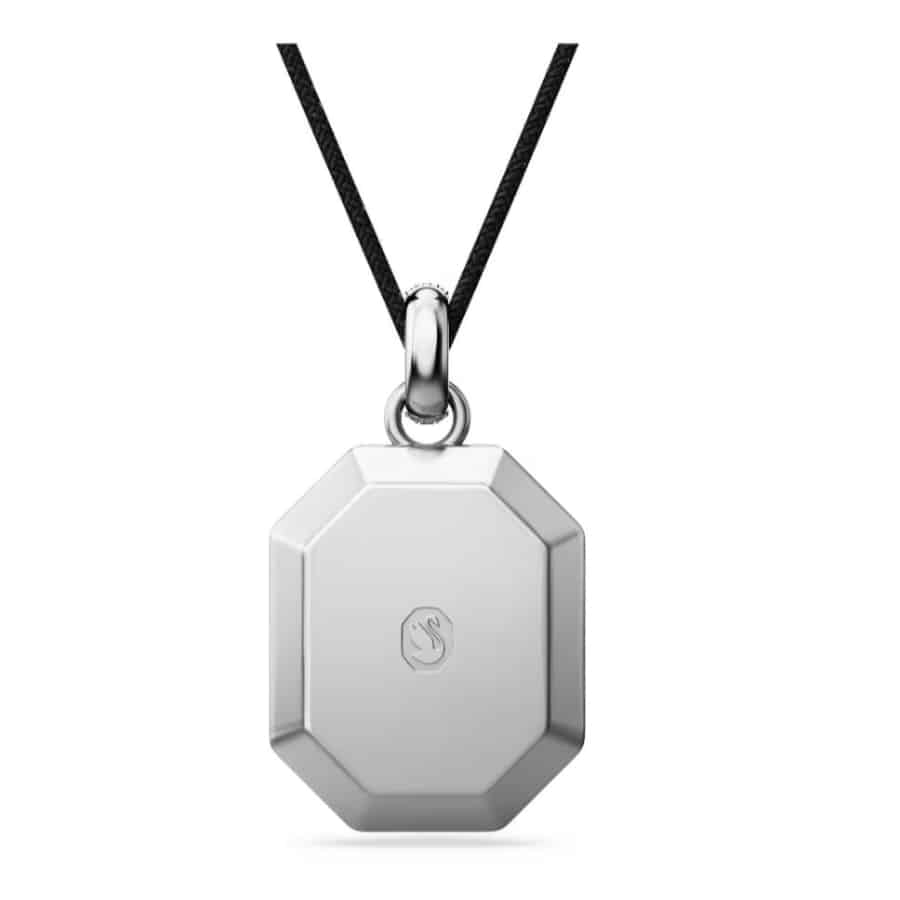 Swarovski Lucent Pendant, Octagon Cut, White -Swarovski