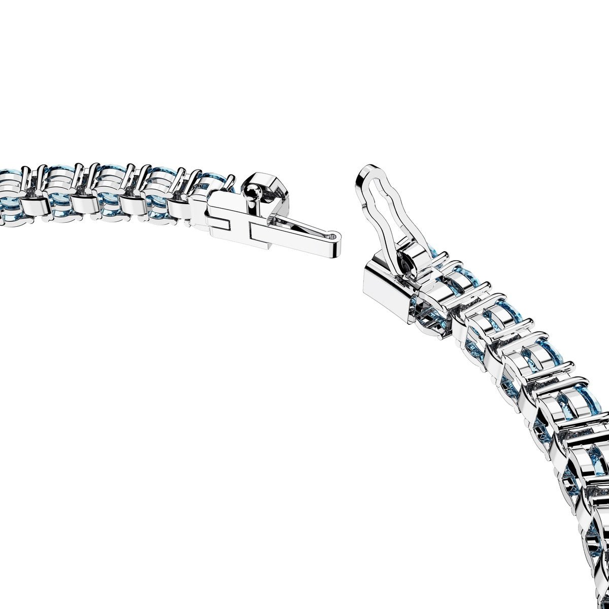Swarovski Matrix Tennis Bracelet Round Cut -Swarovski