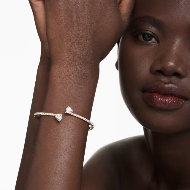 Swarovski Mesmera Attract Bangle Heart -Swarovski