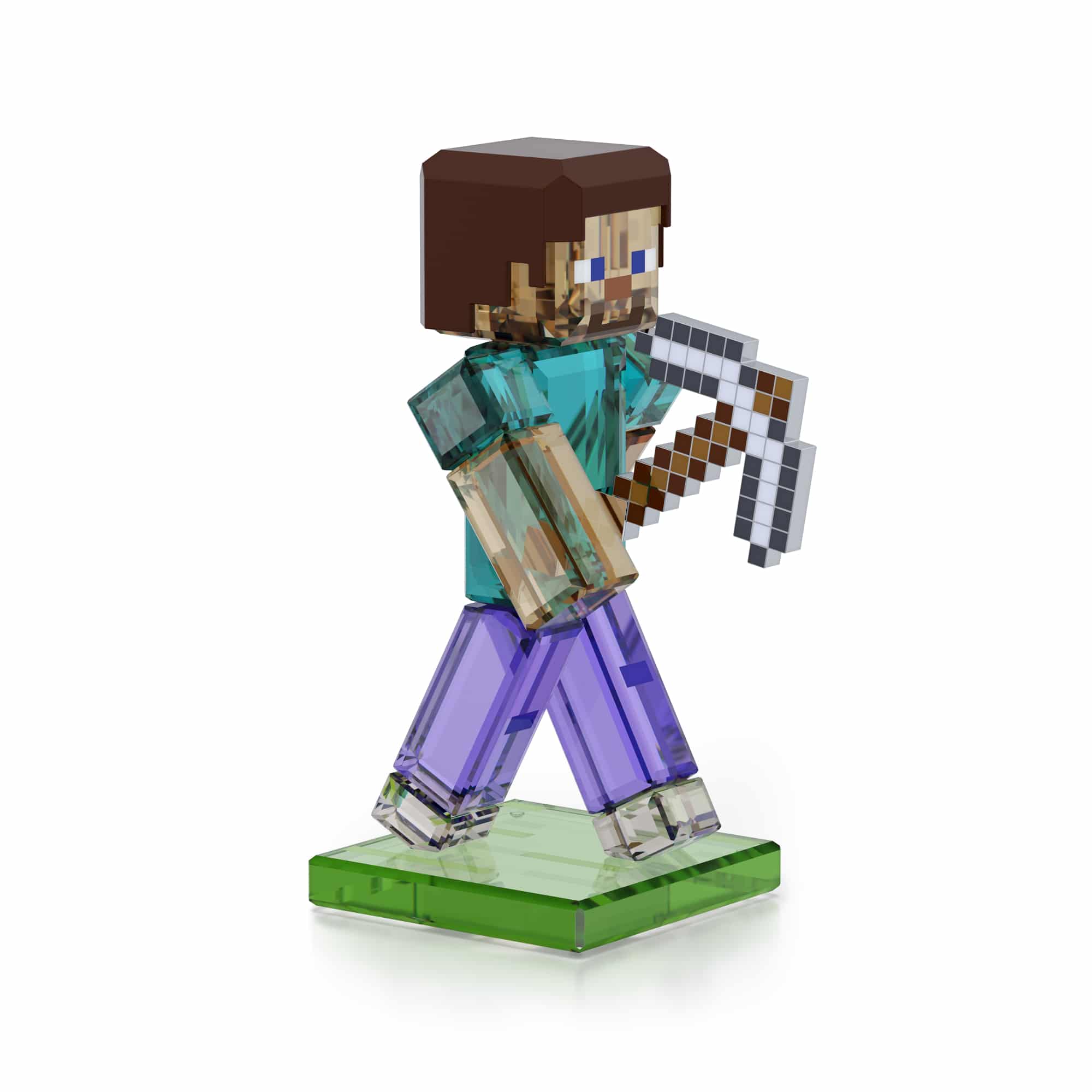 Swarovski Minecraft Steve -Swarovski