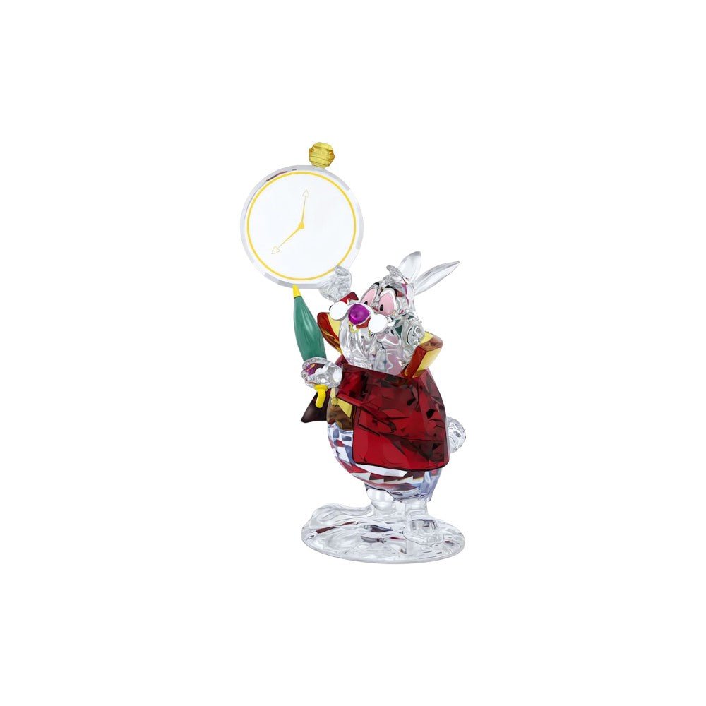 Swarovski Ornament Alice In Wonderland White Rabbit -Swarovski