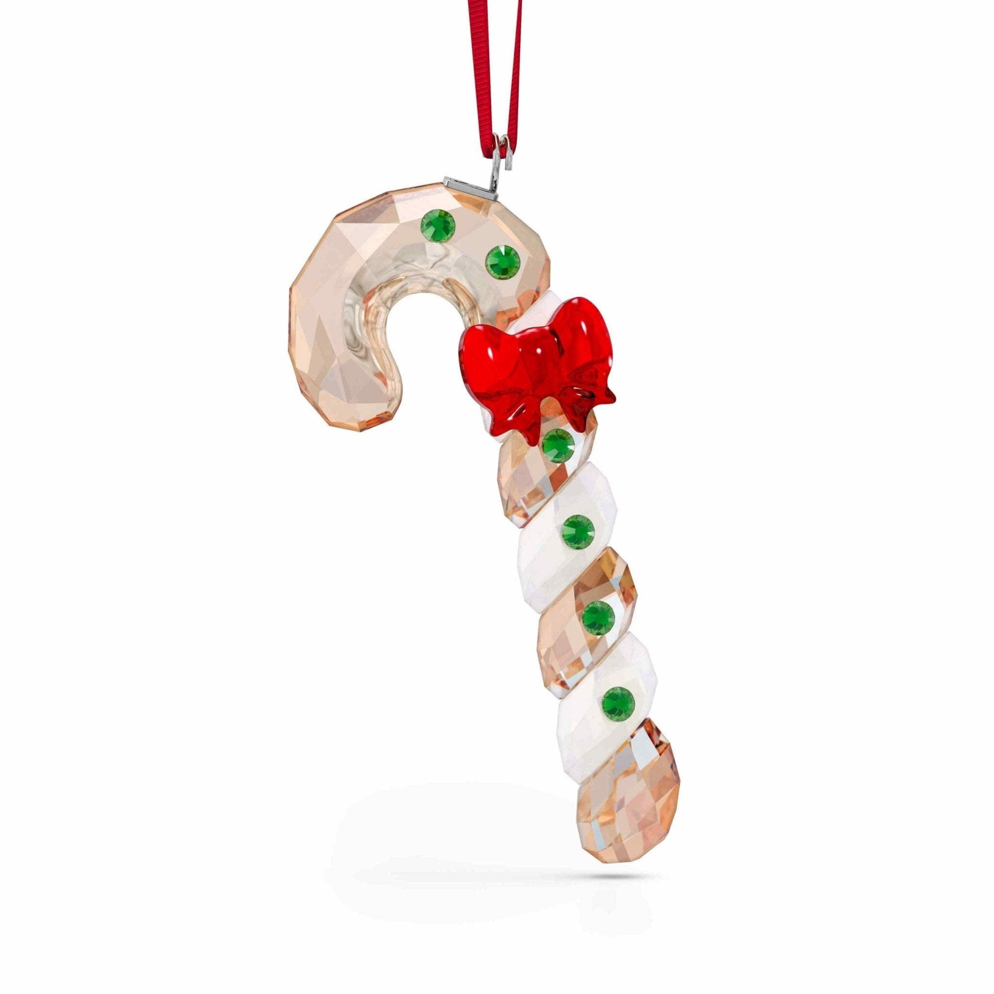 Swarovski Ornament : Holiday Cheers: Gb Candy Cane -Swarovski