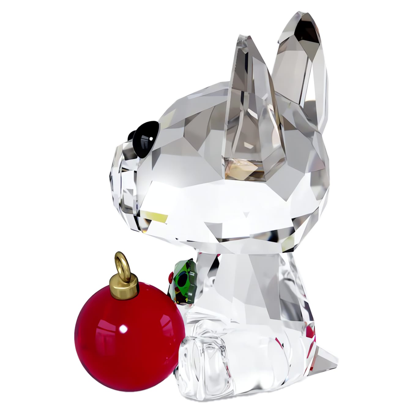 Swarovski Ornament : Holiday Cheers:French Bulldog -Swarovski