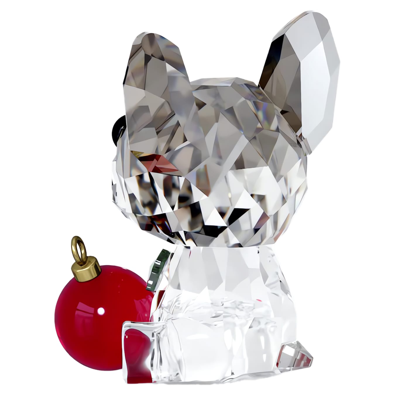 Swarovski Ornament : Holiday Cheers:French Bulldog -Swarovski