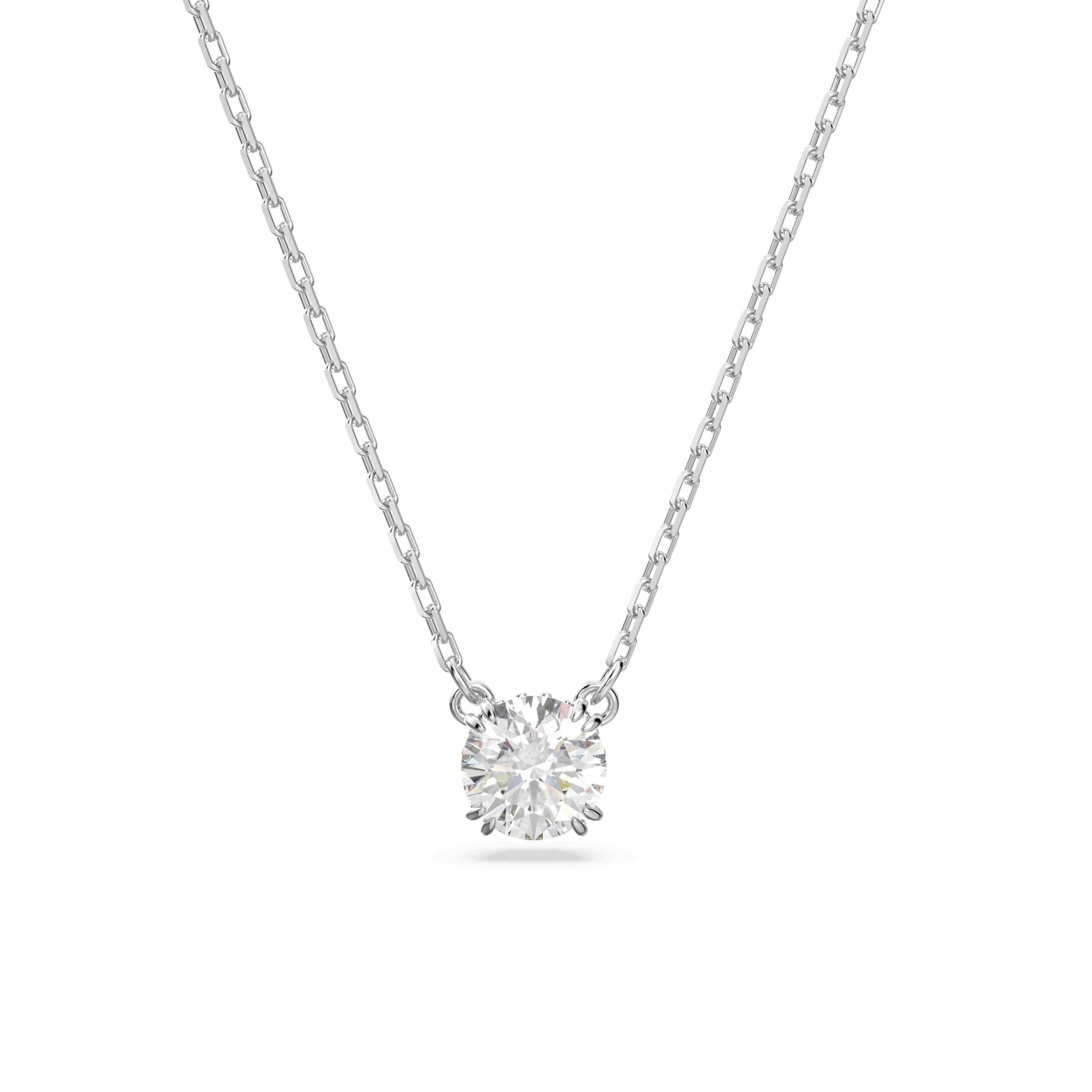 Swarovski Pendant : Constella: White/Rhs -Swarovski
