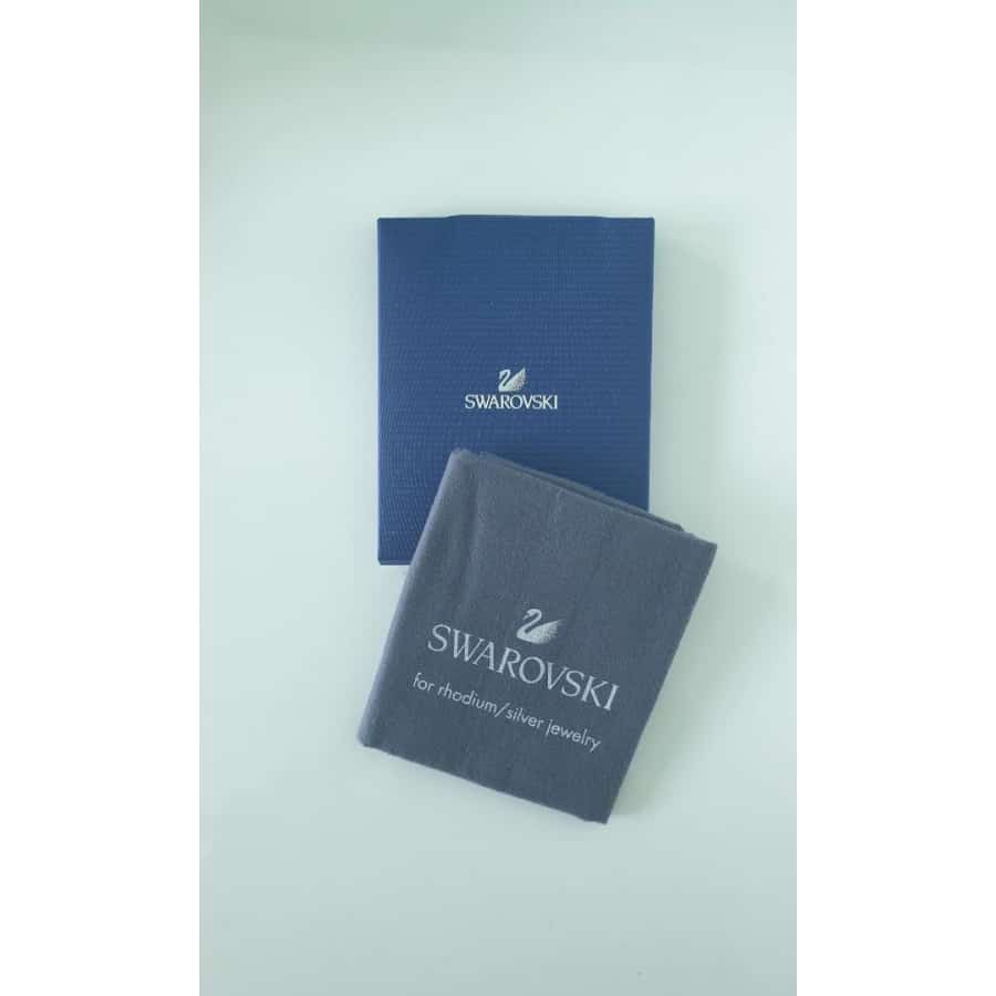 Swarovski Polishing Cloth Rhodium Plated Jewellery -Swarovski