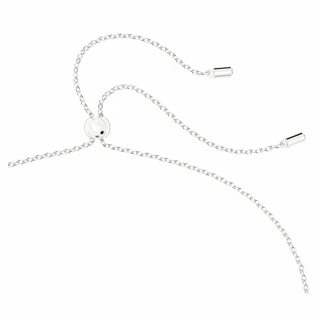 Swarovski Stella Pendant Mixed Cuts, Star, White, Rhodium Plated -Swarovski