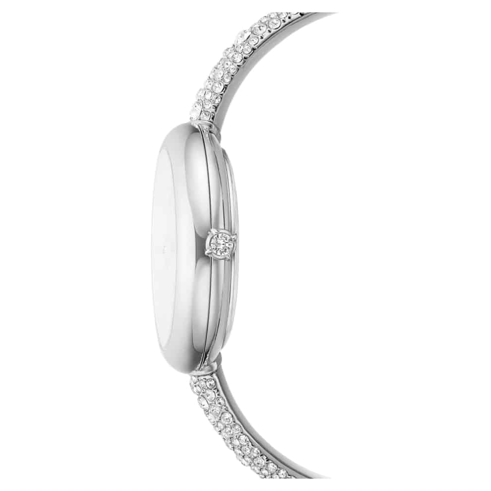 Swarovski Sublima Bangle Watch, Swiss Made, Metal Bracelet, Silver tone, Stainless steel -Swarovski