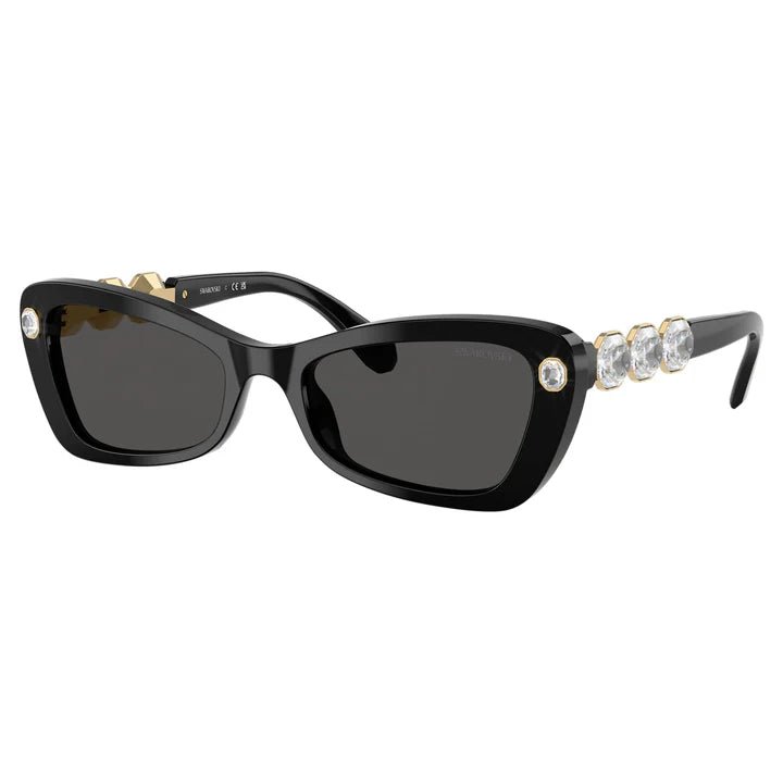 Swarovski Sunglasses Butterfly Shape, SK6033, Black -Swarovski