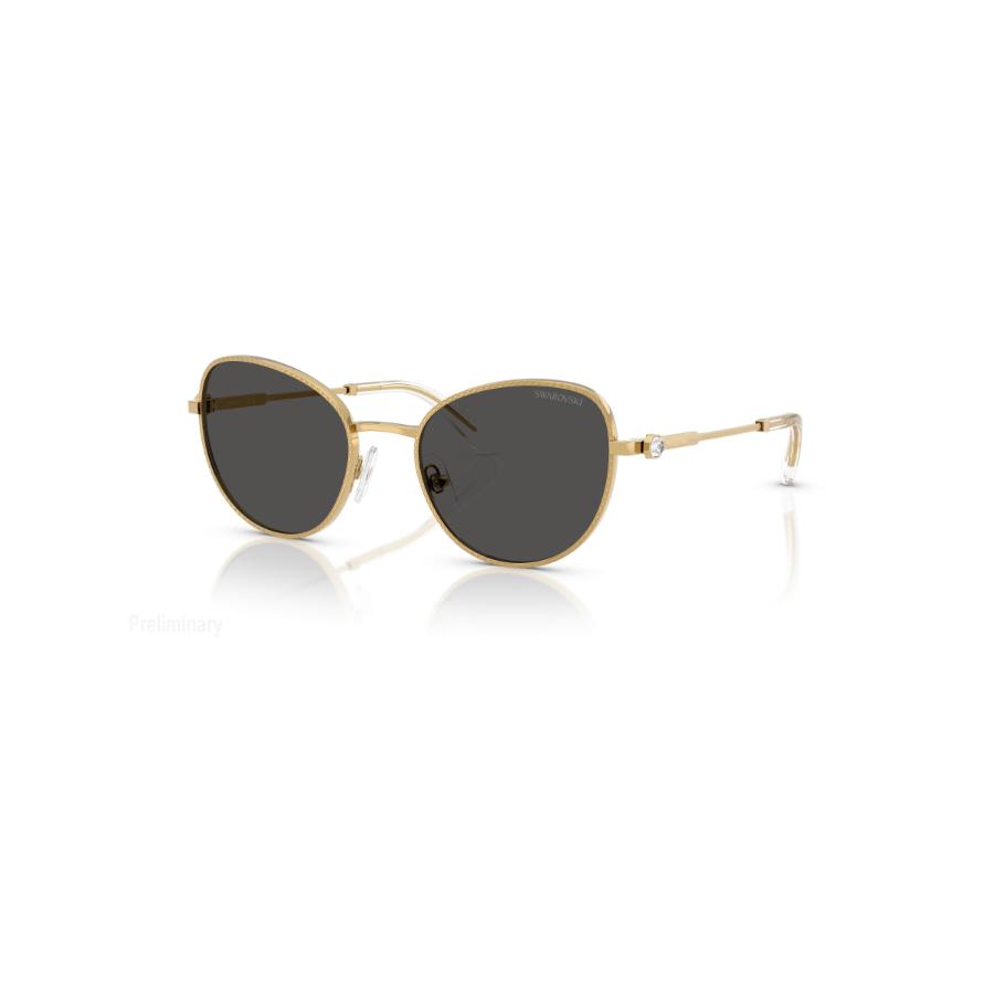 Swarovski Sunglasses, Cat-eye shape, Gray -Swarovski