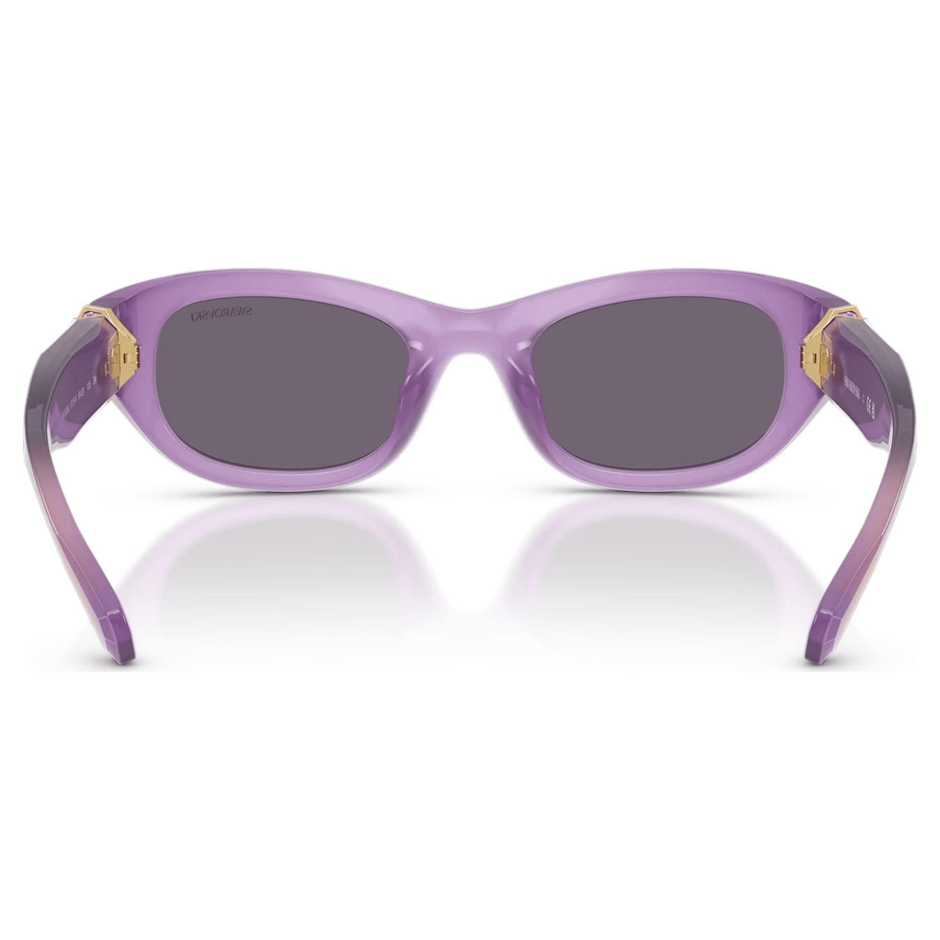 Swarovski Sunglasses, Pillow shape, Purple -Swarovski