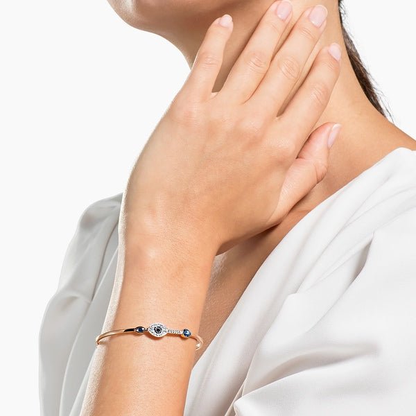 Swarovski Symbolica Evil Eye Bangle -Swarovski
