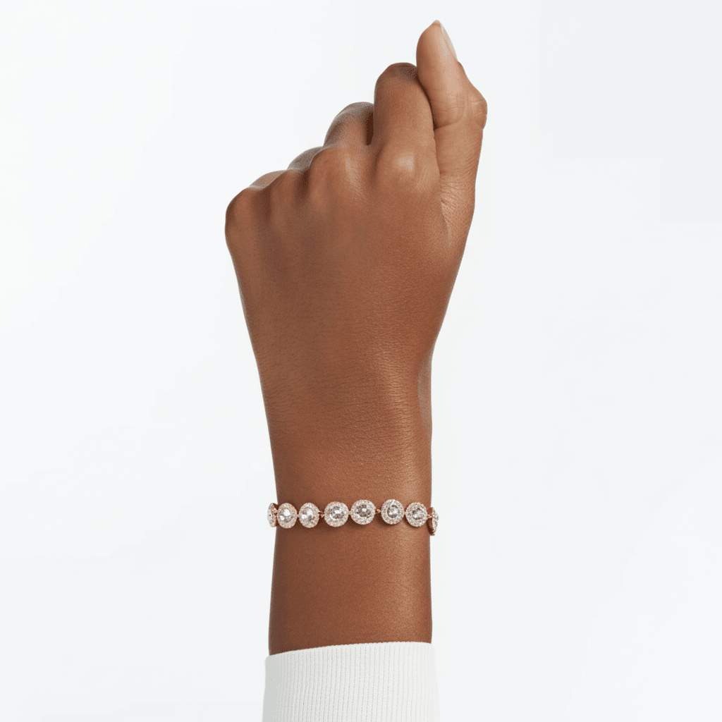 Swarovski Una Angelic bracelet Round cut -Swarovski