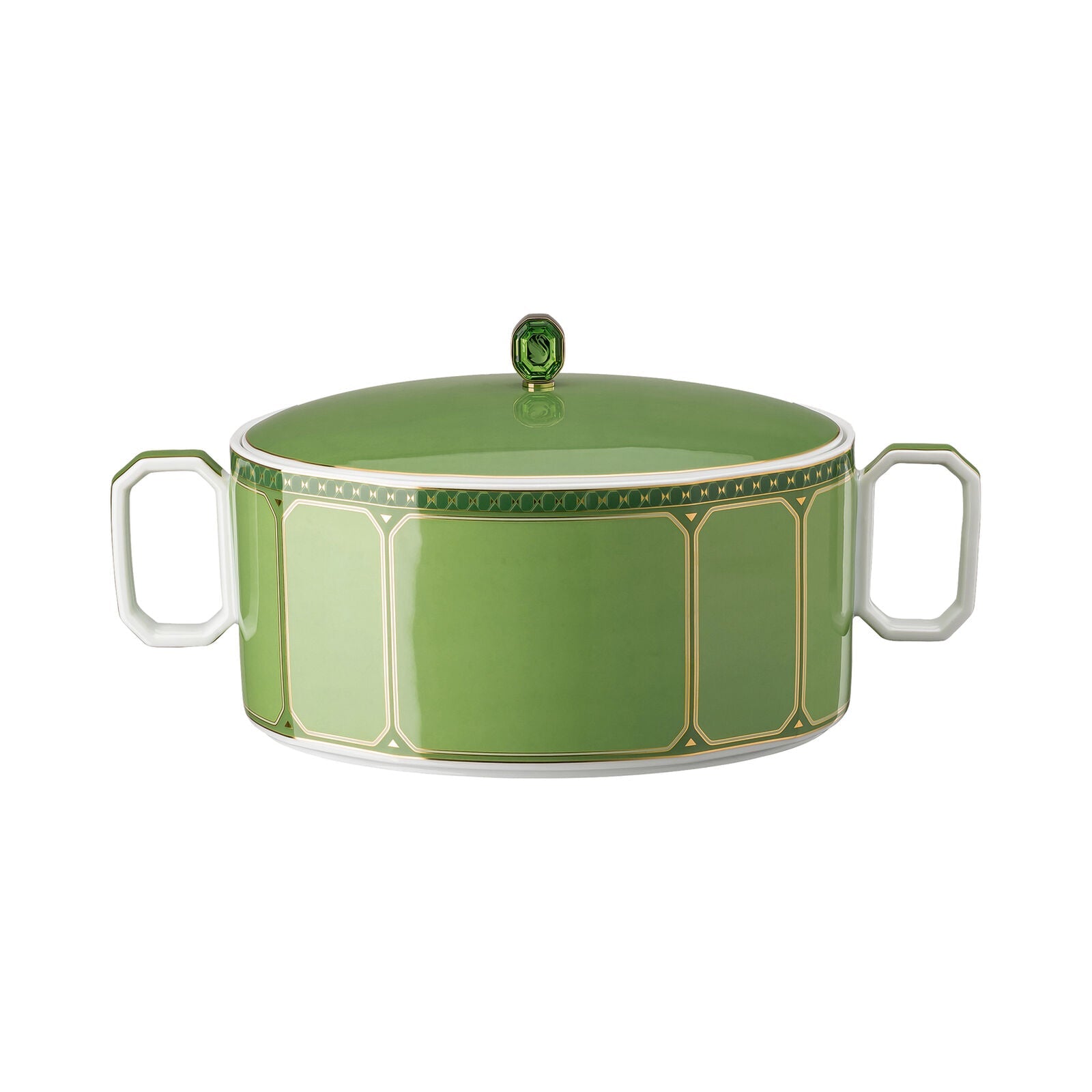 Swarovski x Rosenthal Signum Fern Covered Bowl -Rosenthal