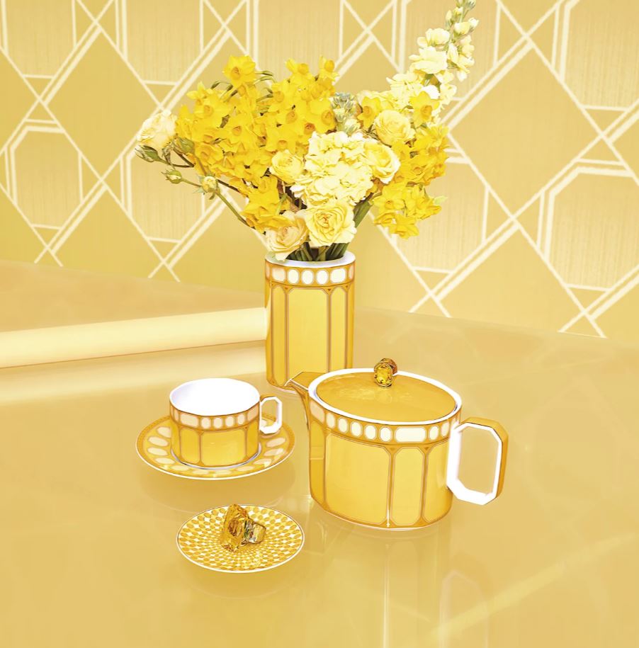 Swarovski x Rosenthal Signum Jonquil Tea cup -Rosenthal