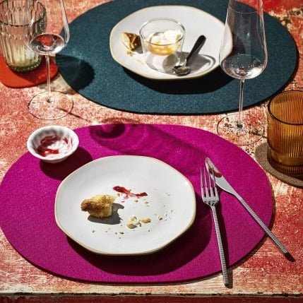TERRA NOVA LUZ Flat Plate Coup 22cm Set of 4 -United Tables