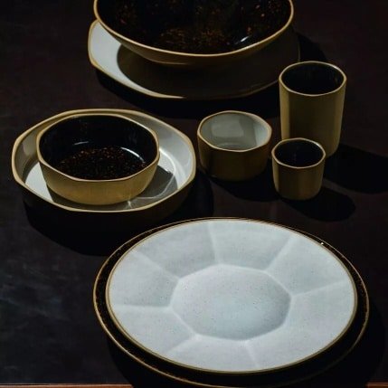 TERRA NOVA LUZ Flat Plate Coup 29cm Set of 4 -United Tables
