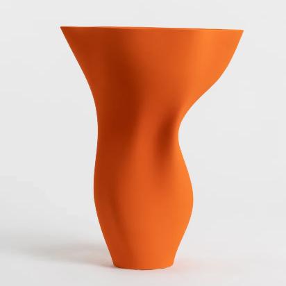 The Core Vase- Flame Orange -Claraval