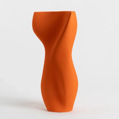 The Core Vase- Flame Orange -Claraval
