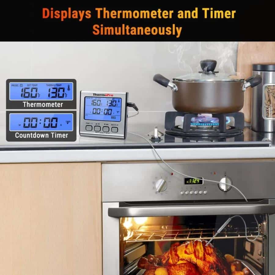 ThermoPro Digital Thermometer with Dual Probe -ThermoPro