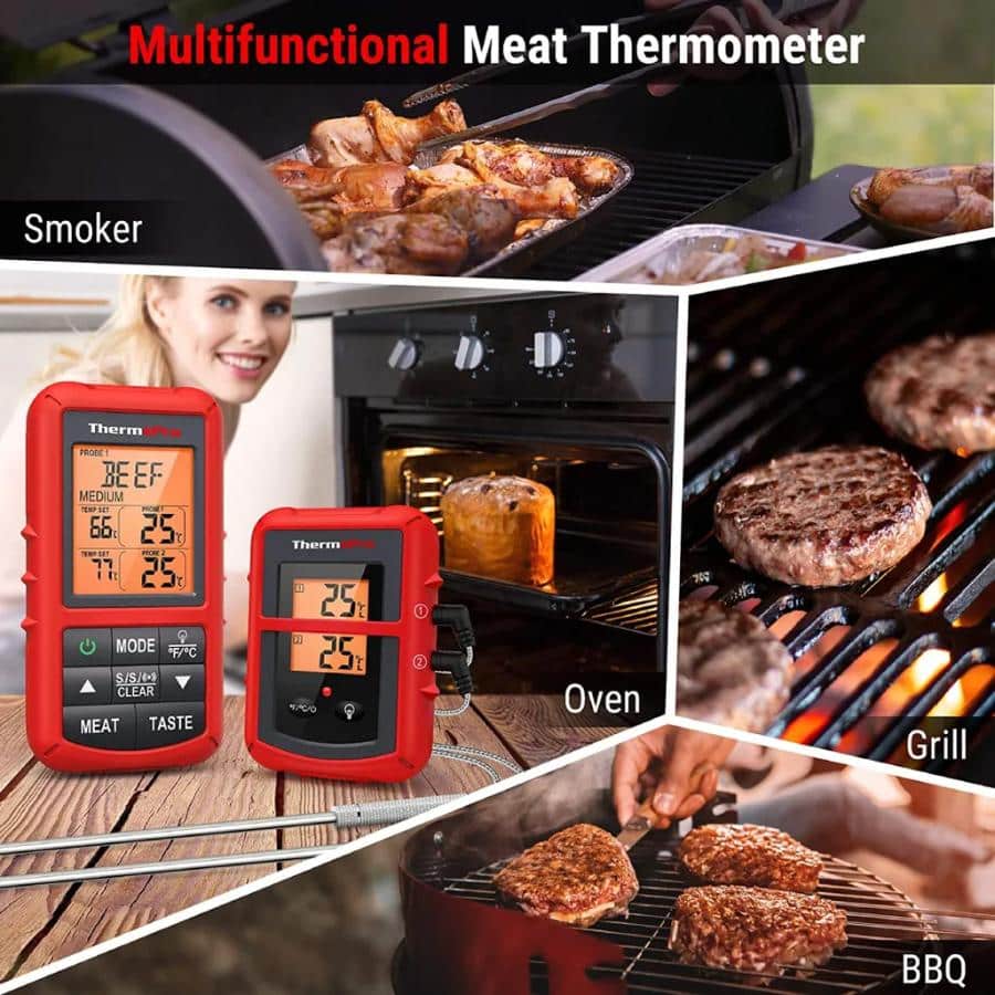 ThermoPro Digital Wireless & BBQ Thermometer -ThermoPro