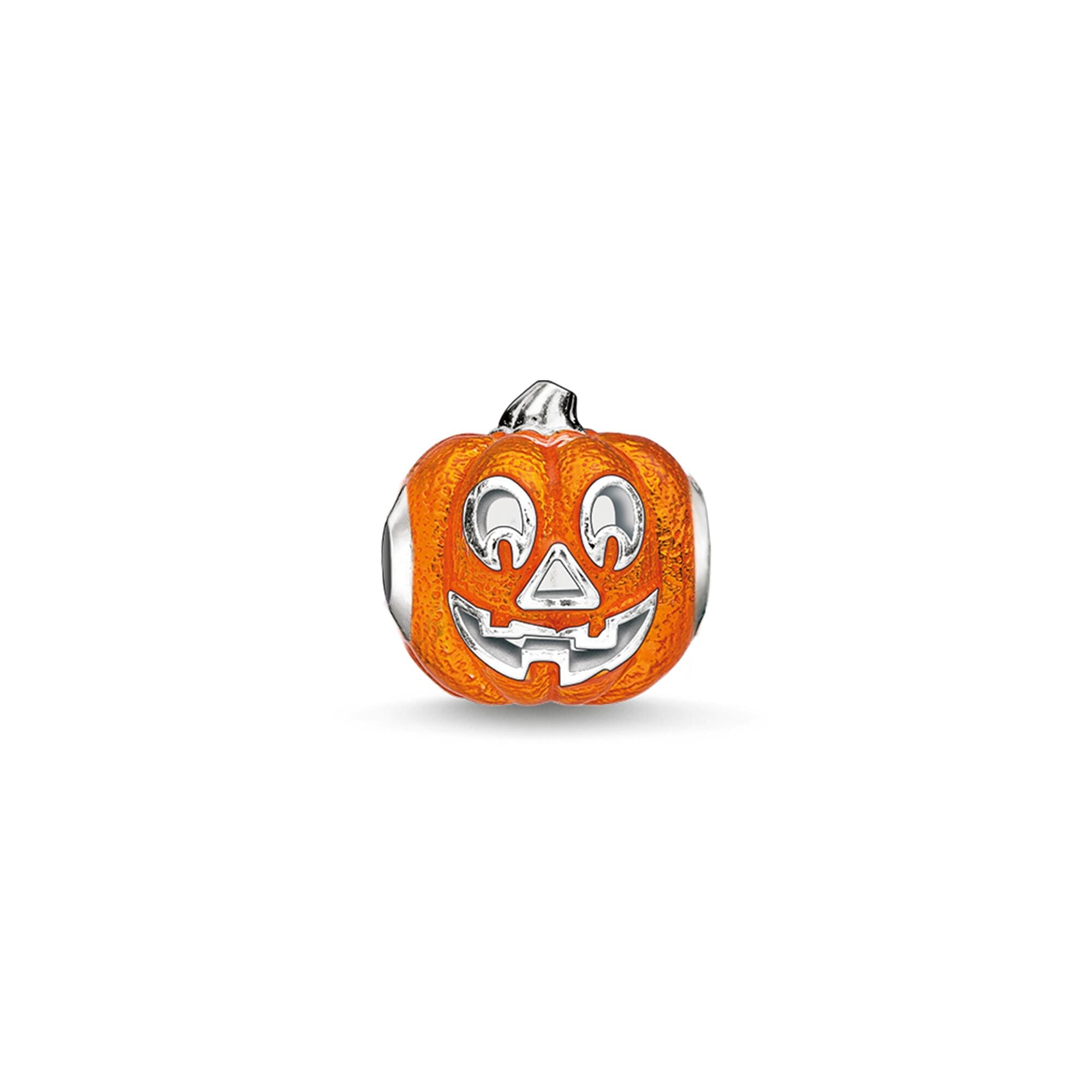 Thomas Sabo Karma Bead Halloween Sterling Silver & Enamel Orange K0184 -Thomas Sabo