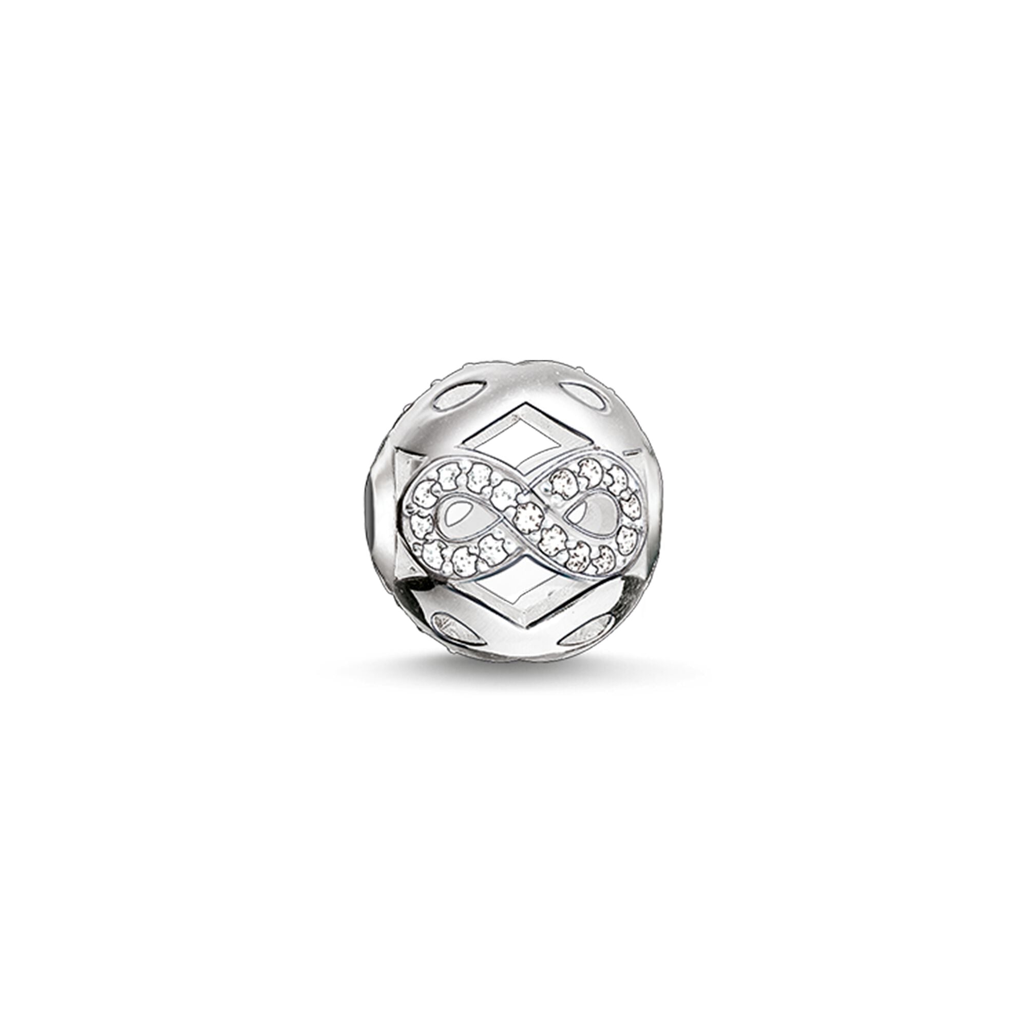 Thomas Sabo Karma Bead Infinity Sterling Silver & C.Z. White K0172-051 -Thomas Sabo