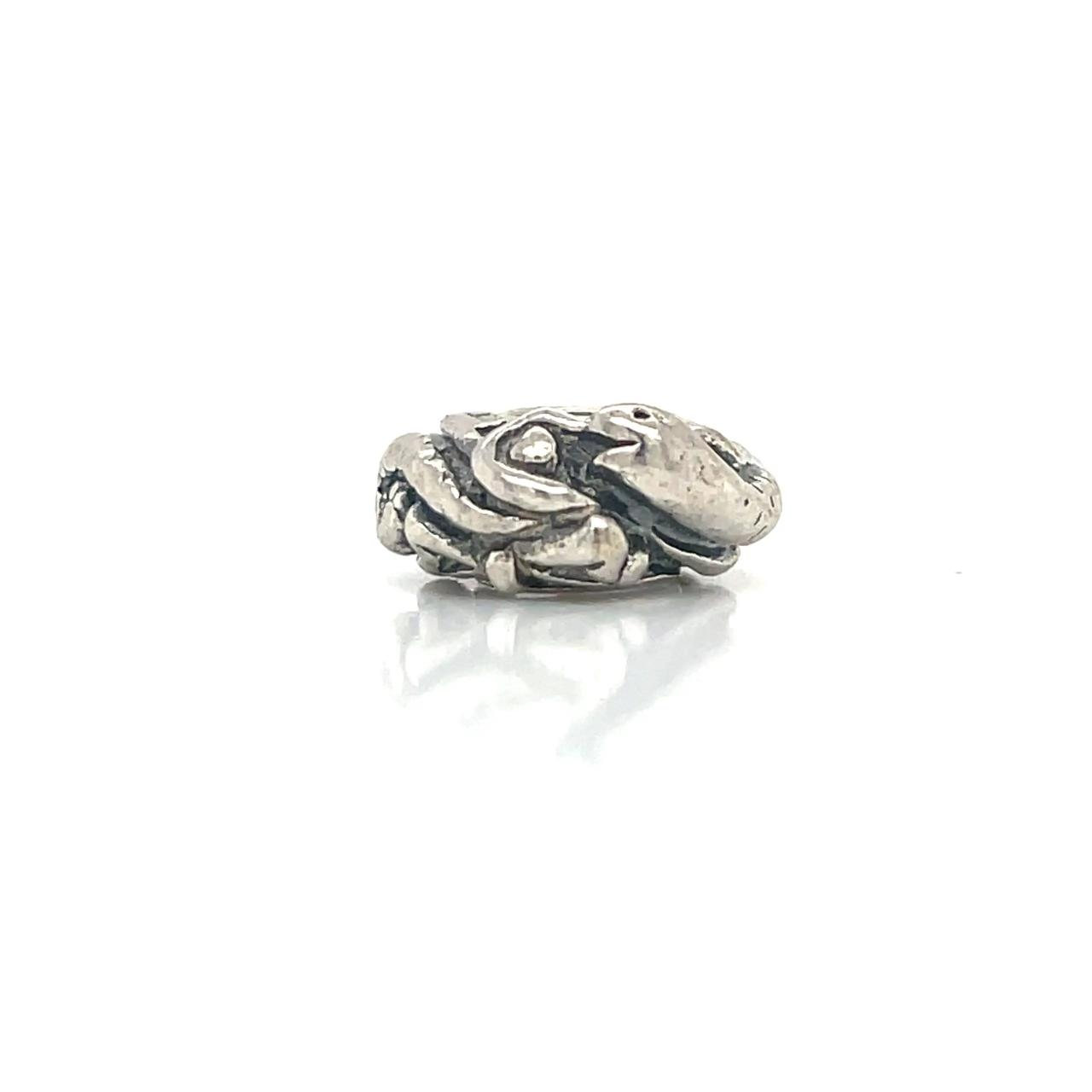 Troll Beads Chinese Zodiac Bead Snake Sterling Silver LE114016 -Troll Beads