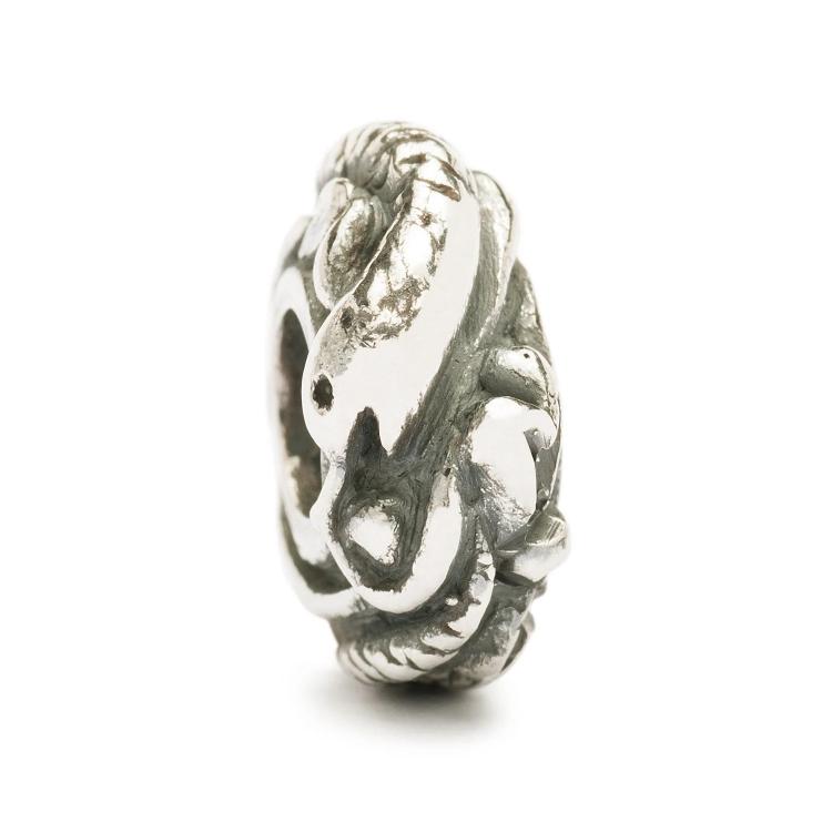 Troll Beads Chinese Zodiac Bead Snake Sterling Silver LE114016 -Troll Beads