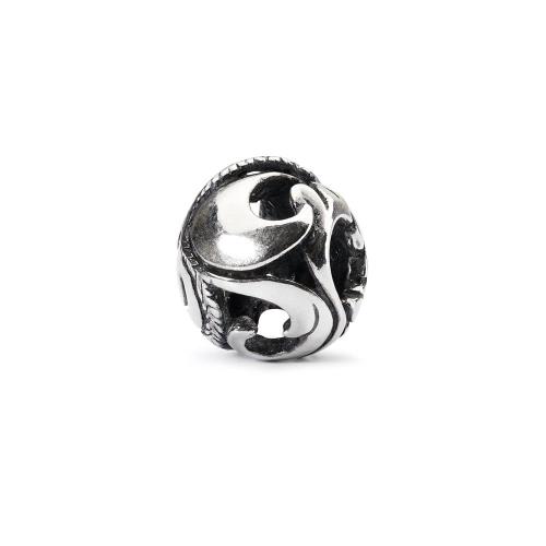 Troll Beads Freedom Feather Sterling silver -Troll Beads