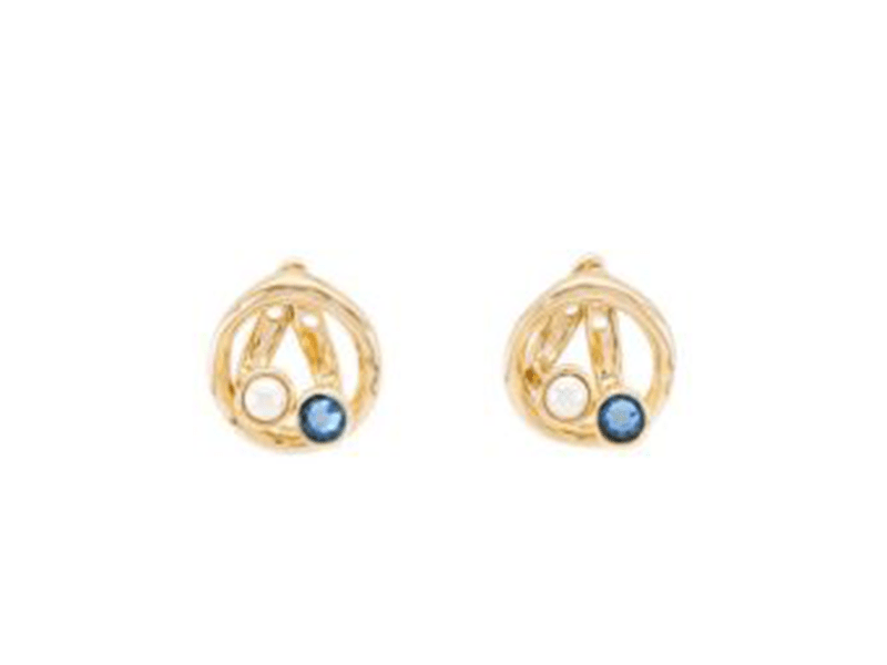 Uno De 50 Earrings Mismatch (Metal)(UNO De 50) -Spilhaus