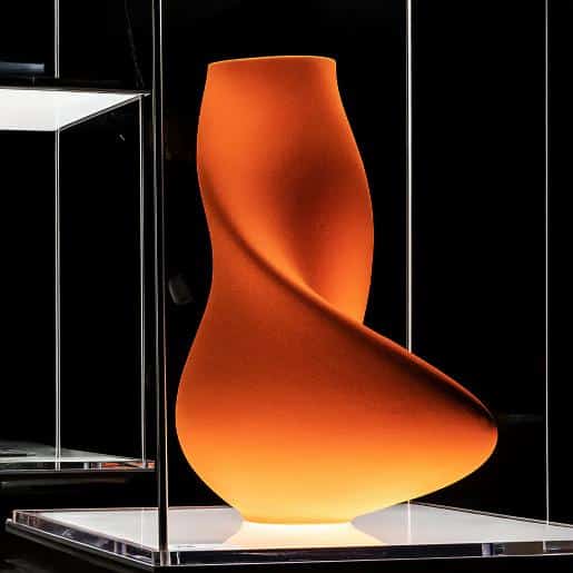 Vase Magnificat - Flame Orange -Claraval
