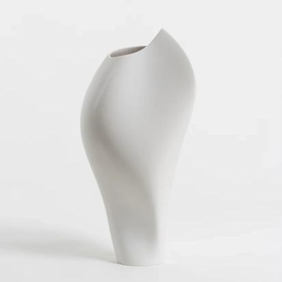 Vase The Promise - Pearl White -Claraval