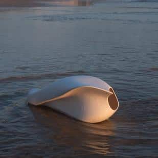 Vase The Promise - Pearl White -Claraval