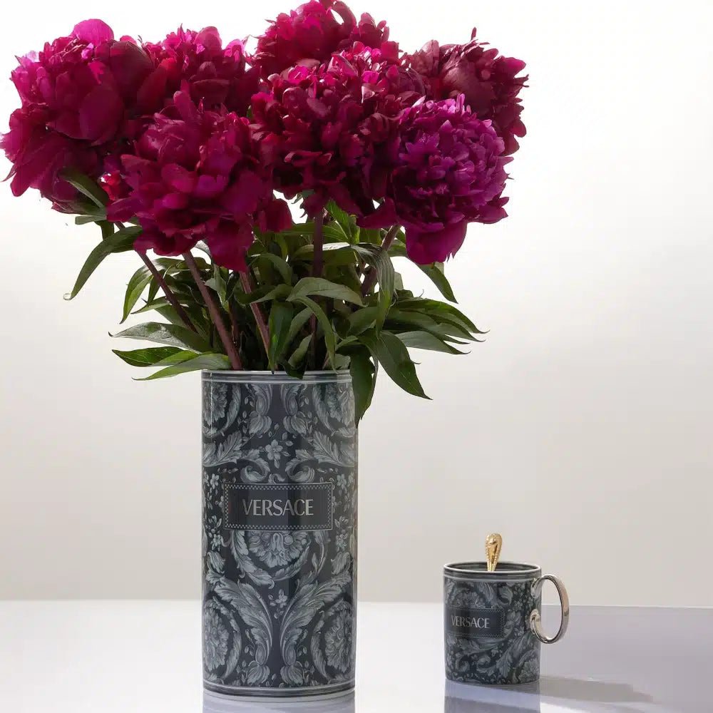 Versace Barocco Haze Vase 24cm -Versace