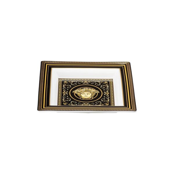 Versace Dish Virtus Gala Black 22cm -Versace