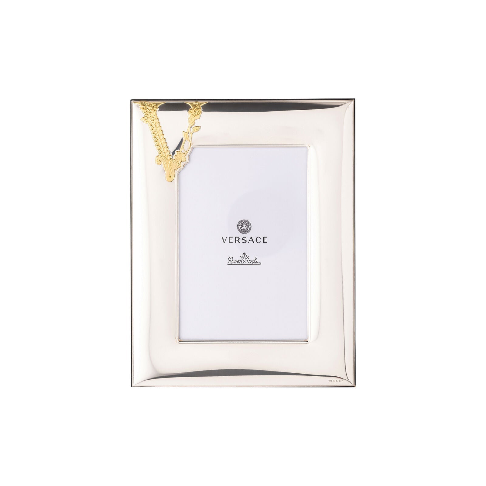 Versace Frame Rectangle VHF8 Silver 10cm x 15cm -Versace