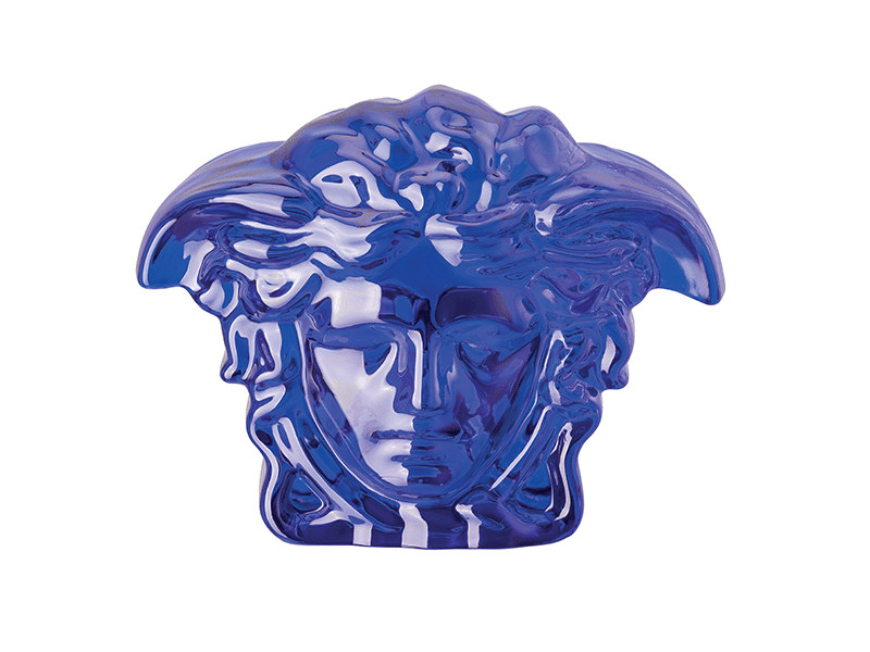 Versace Paperweight Medusa Lumiere (BLUE)(13x8cm) -Versace